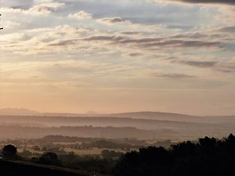 Finca Son Torrat: Sonnenuntergang