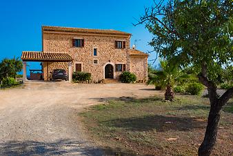 Finca Can Guillem Boquet: Zufahrt zur Finca