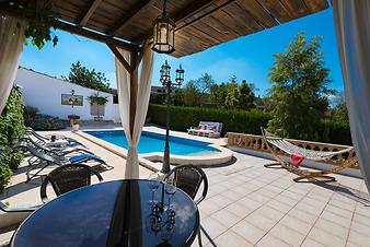 Finca Sa Caseta d'en Tronca: Poolterrasse