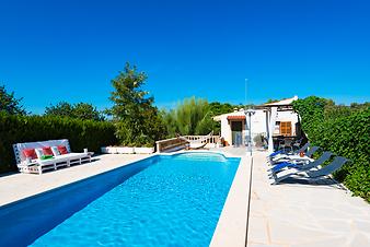 Finca Sa Caseta d'en Tronca: Poolterrasse