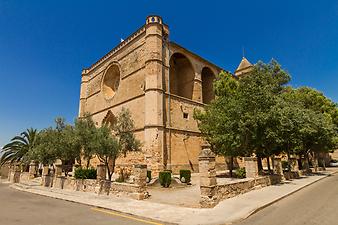 Finca Sa Font: Kirche in Petra Mallorca