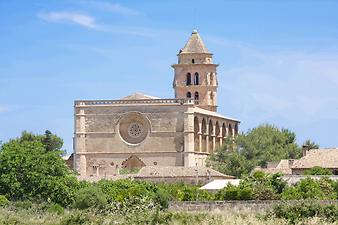 Finca Sa Font: Kirche in Petra Mallorca
