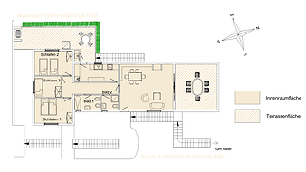 Ferienwohnung Maria del Mar: Grundriss