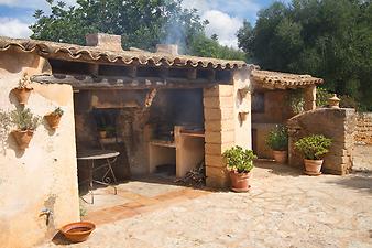 Finca Es Rafal Roig: Der Grillplatz