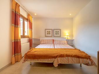 Finca Ses Bitles: Schlafzimmer mit großen Betten