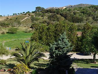 Finca S' Hort de sa Begura: Ausblick von der Dachterrasse