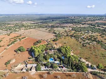 Finca Son Cifre Nou: Finca von oben