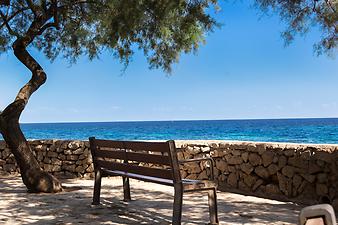 Ferienwohnung Vista Amer: Sitzgelegenheit an der Cala Millor