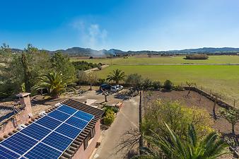 Finca Son Fangos: Photovoltaik auf Mallorca