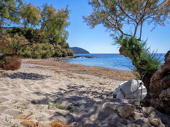 Ferienhaus Ca Na Cati: Strand vor Ca Na Cati - Port Verd