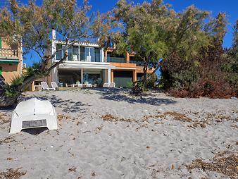 Ferienhaus Ca Na Cati: Blick vom Strand - Port Verd