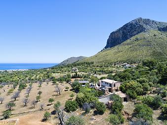 Finca Can Mengol: Mont Ferrutx und Bucht von Alcudia