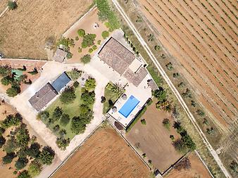 Finca Cas Cuni: 012 dron exterior cas cuni.JPG