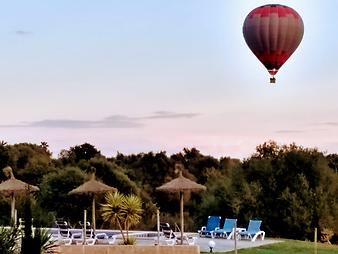 Finca Cas Padri Guillem: Heißluftballon Cas Padri Guillem Mallorca