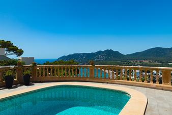 Finca Bona Vista: Weitblick aufs Meer und auf die Bucht