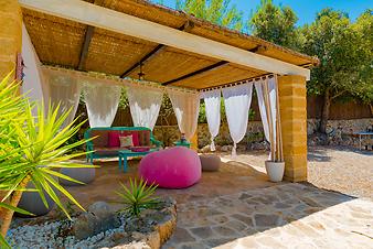 Finca Sa Creu de S'Auma: Chillout Porche