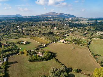 Finca Sa Rustica: Sa Rústica von oben