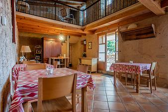 Finca Can Porretí: Frühstücksbereich