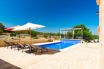 Finca Son Duri Nou: Der Pool