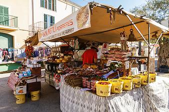 Finca Can Porretí: Wochenmarkt jeden Mittwoch in Sineu