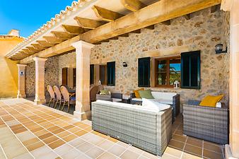 Finca Sa Fonteta: Sa Fonteta Chillout Ecke