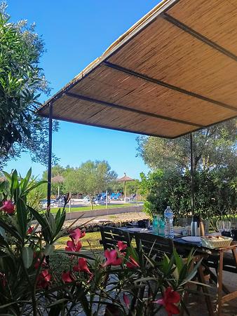 Finca Cas Padri Guillem: Blick auf den Pool