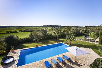 Finca Mira al Campo: Poolblick