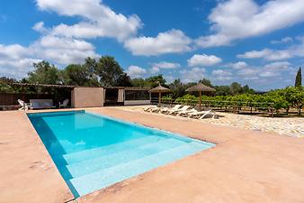 Finca Can Prim: Pool mit Treppenabstufungen