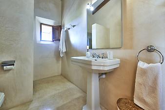 Finca Infern: Badezimmer ensuite