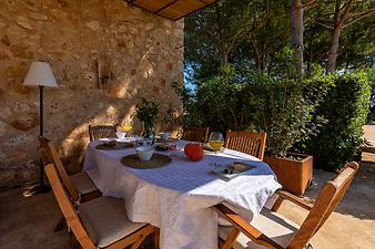 Finca Es Lledoner II: Terrasse