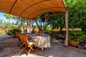 Finca Es Lledoner III: Terrasse