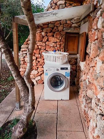 Finca Sa Gruta Vella: Waschmaschine