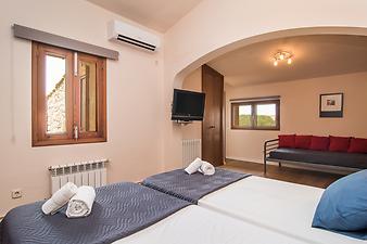 Finca Can Mel: Schlafzimmer 3 mit Bad ensuite