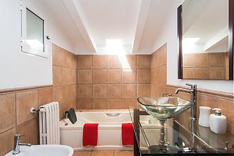 Finca Can Mel: Bad ensuite von Schlafzimmer 3