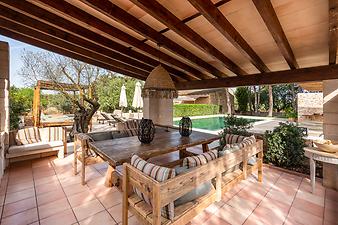 Finca Es Lledoner II: Grillhütte