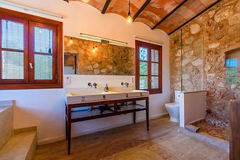 Finca Can Rosillo: Badezimmer ensuite