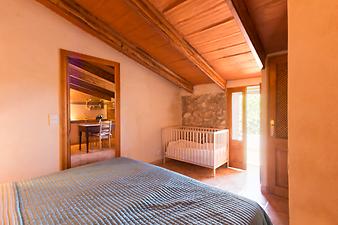 Finca Son Cifre Nou: Schlafzimmer der Ferienwohnung 