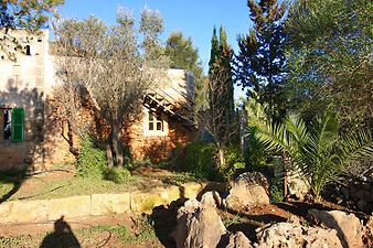 Finca Son Cifre Nou: Westseite der Finca