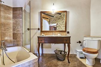 Finca Son Torrat: Badezimmer Es Colome