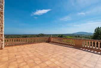 Finca Can Teco: grosse Dachterrasse