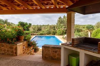 Finca Casa Yolanda: Poolblick