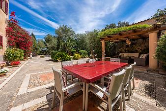 Finca Son Ramonet: Terrasse