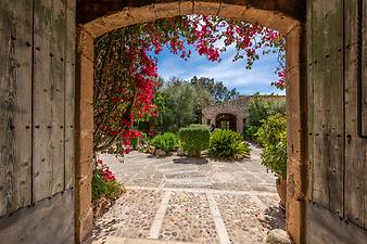 Finca Son Ramonet: Blick Richtung Porche