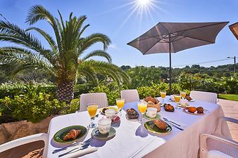 Finca Ca Na Florentina: Die Terrasse