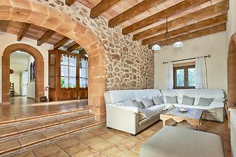 Finca Es Tarongers: Das Wohnzimmer