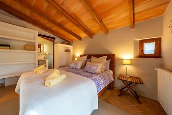 Finca Can Tian: Schlafzimmer Saturno