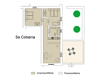 Finca Son Cifre Nou: Grundriss Son Cifre Sa Cotxeria