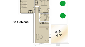 Finca Son Cifre Nou: Grundriss