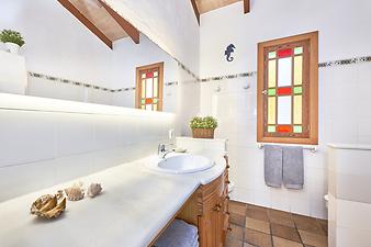 Finca Can Pamboli: Badezimmer der Finca