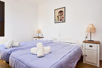 Finca Es Puixet: Schlafzimmer 1